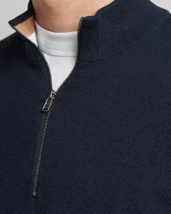 Ebrando Half-Zip Dark Blue M -Boss Butikk 22244011r 5