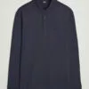 Pado Knitted Polo Shirt Dark Blue S