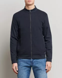 Skiles Knitted Full-Zip Sweater Dark Blue S 7 Skiles Knitted Full-Zip Sweater Dark Blue S -Boss Butikk 22245211r 3