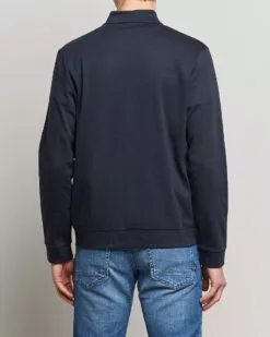Skiles Knitted Full-Zip Sweater Dark Blue S 8 Skiles Knitted Full-Zip Sweater Dark Blue S -Boss Butikk 22245211r 4