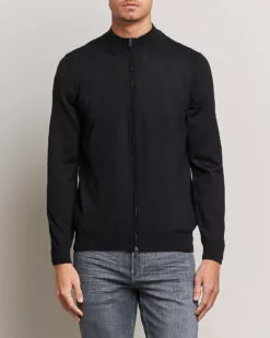 Balonso Full-Zip Sweater Black S -Boss Butikk 22245411r 3
