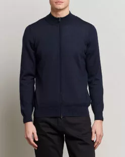 Balonso Full-Zip Sweater Dark Blue S -Boss Butikk 22245511r 3