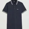 Boss Green Paddy Piké Navy S
