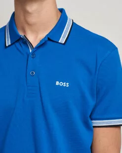Boss Green Paddy Piké Medium Blue S -Boss Butikk 22265811r 5