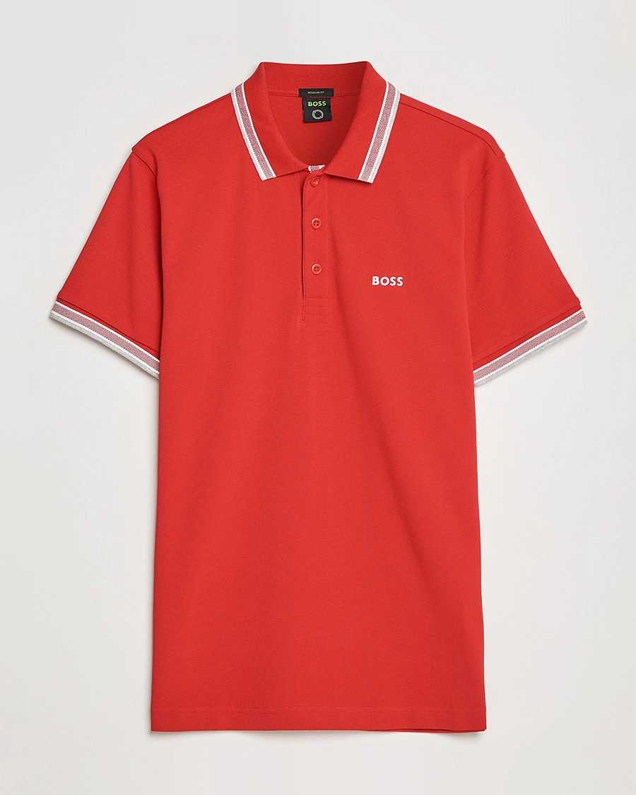 Boss Green Paddy Piké Medium Red S 1 Boss Green Paddy Piké Medium Red S