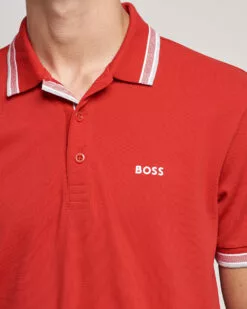 Boss Green Paddy Piké Medium Red S 9 Boss Green Paddy Piké Medium Red S -Boss Butikk 22265911r 5