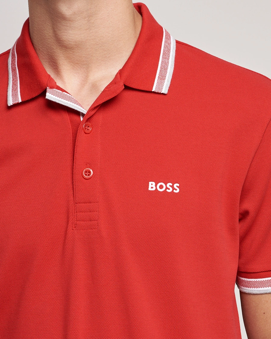 Boss Green Paddy Piké Medium Red S 5 Boss Green Paddy Piké Medium Red S - Bilde 5