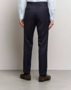 Genius Slim Fit Wool Trousers Dark Blue 46 -Boss Butikk 22276311r 4