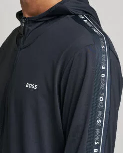 Boss Green Sicon Gym Full Zip Hoodie Dark Blue L -Boss Butikk 22881511r 5