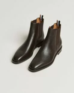 BOSS Lisbon Leather Chelsea Boots Dark Brown 44 -Boss Butikk 23250311r 3