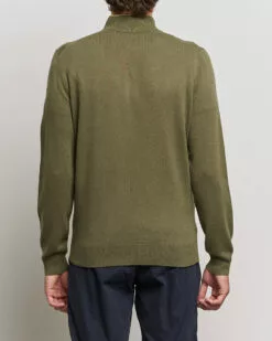 Barlo Lambswool Half Zip Open Green S -Boss Butikk 23253711r 4