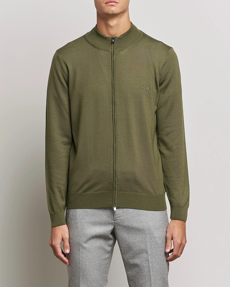 Balonso Full Zip Sweater Open Green M 3 Balonso Full Zip Sweater Open Green M - Bilde 3
