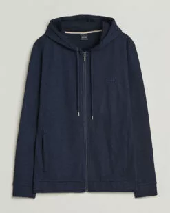 Cashmere Full Zip Hoodie Dark Blue S