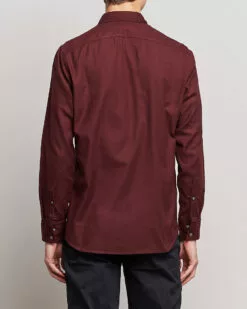 BOSS ORANGE Relegant Flannel Shirt Dark Red L -Boss Butikk 23266111r 4