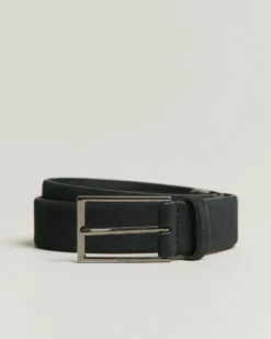 Calindo Suede Belt Dark Blue 85
