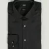 Joe Regular Fit Shirt Black 45 - XXL