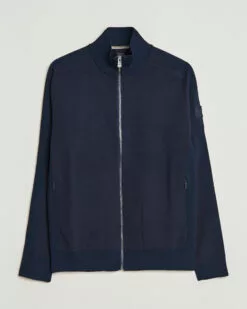 Fisio Knitted Full Zip Dark Blue S