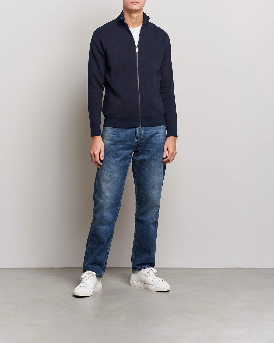 Fisio Knitted Full Zip Dark Blue S 2 Fisio Knitted Full Zip Dark Blue S - Bilde 2