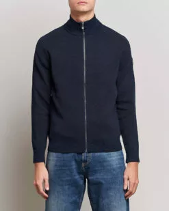 Fisio Knitted Full Zip Dark Blue S 7 Fisio Knitted Full Zip Dark Blue S -Boss Butikk 23923111r 3