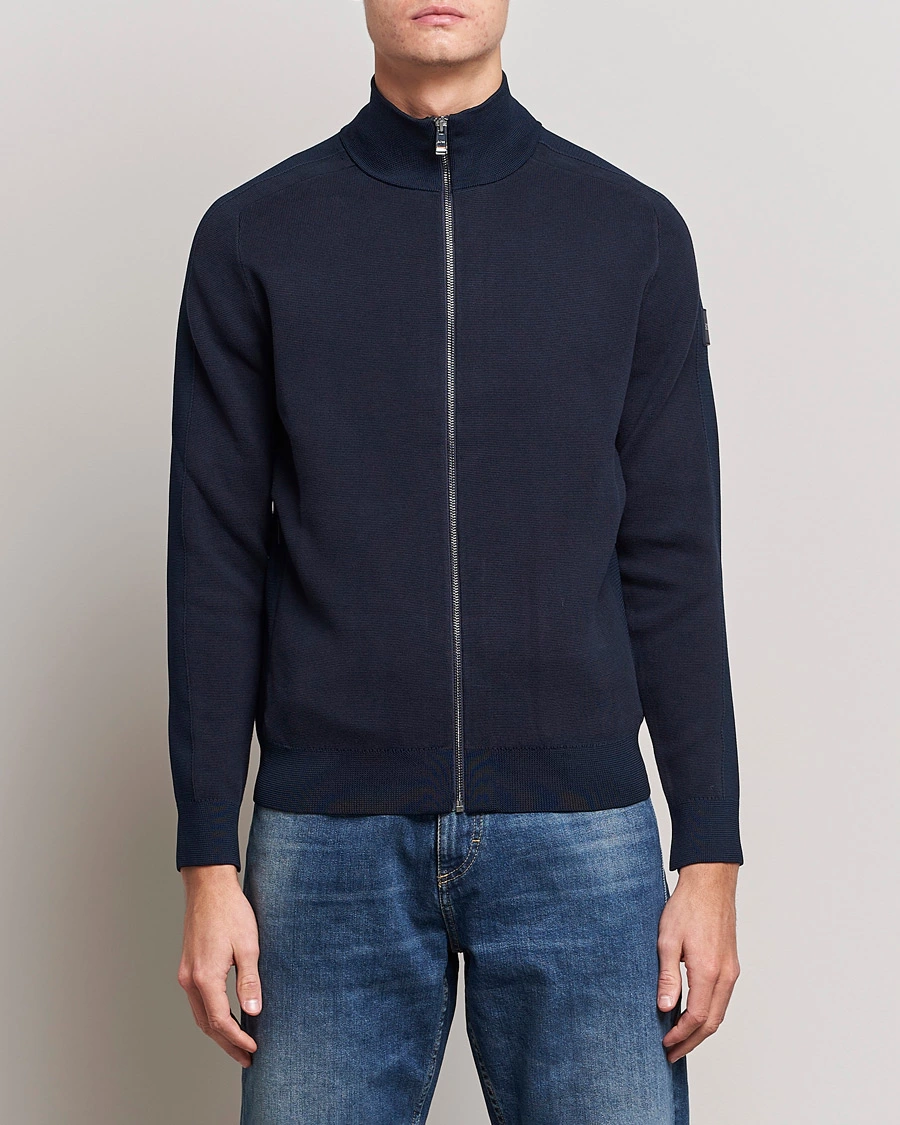 Fisio Knitted Full Zip Dark Blue S 3 Fisio Knitted Full Zip Dark Blue S - Bilde 3