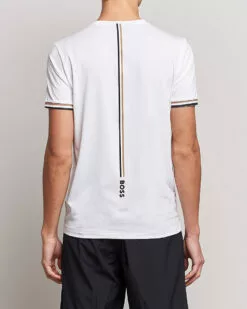 Boss Green Performance MB Crew Neck T-Shirt White S 8 Boss Green Performance MB Crew Neck T-Shirt White S -Boss Butikk 23926711r 4
