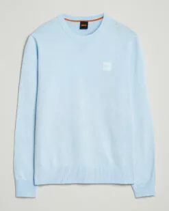 BOSS ORANGE Kanovano Knitted Sweater Open Blue M