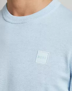 BOSS ORANGE Kanovano Knitted Sweater Open Blue M -Boss Butikk 23927111r 5