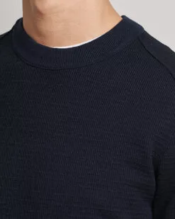 BOSS ORANGE Abovemo Knitted Sweater Dark Blue S -Boss Butikk 23927311r 5