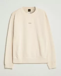 BOSS ORANGE Wefade Logo Sweatshirt Open White M