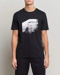 BOSS ORANGE Teglow Photoprint Crew Neck T-Shirt Black S -Boss Butikk 23928511r 3
