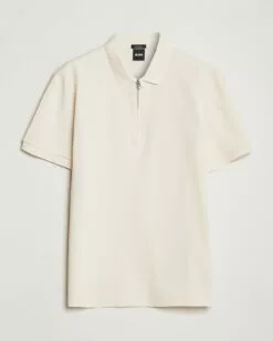 Paras Structured Polo Open White L