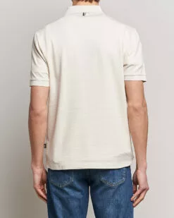 Paras Structured Polo Open White L -Boss Butikk 24042711r 4