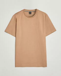 Thompson Logo Crew Neck T-Shirt Medium Beige S