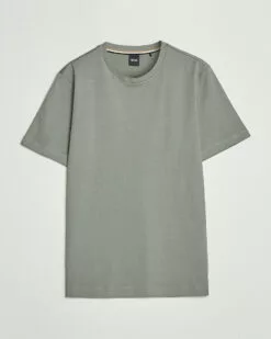Thompson Logo Crew Neck T-Shirt Open Green S