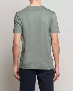 Thompson Logo Crew Neck T-Shirt Open Green S -Boss Butikk 24042911r 4