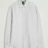 Liam Linen Shirt Light Grey L