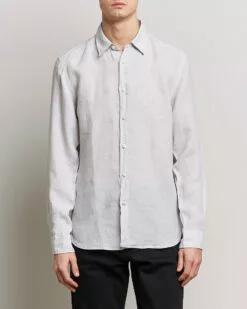 Liam Linen Shirt Light Grey L -Boss Butikk 24044011r 3