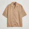 Lars Resort Collar Short Sleeve Medium Beige L