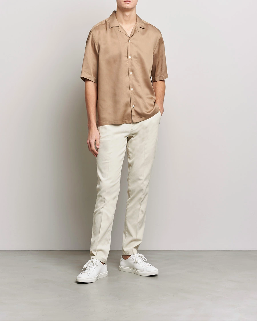 Kaito1 Structured Trousers Open White 48 2 Kaito1 Structured Trousers Open White 48 - Bilde 2