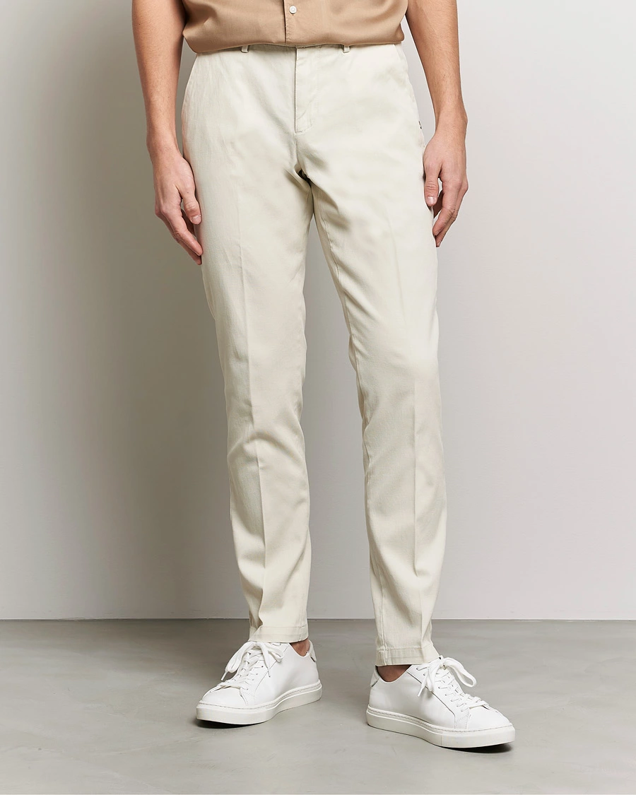 Kaito1 Structured Trousers Open White 48 3 Kaito1 Structured Trousers Open White 48 - Bilde 3