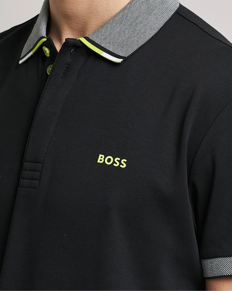 Boss Green Paddy Performance Piké Black S 5 Boss Green Paddy Performance Piké Black S - Bilde 5