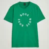 Boss Green Circle Logo Crew Neck T-Shirt Open Green S