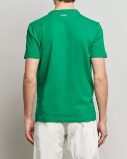 Boss Green Circle Logo Crew Neck T-Shirt Open Green S -Boss Butikk 24054911r 4