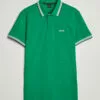 Boss Green Paddy Piké Open Green S