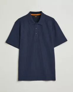 BOSS ORANGE Petempesto Knitted Polo Dark Blue S