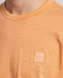 BOSS ORANGE Tegood Slub Crew Neck T-Shirt Pastel Orange S -Boss Butikk 24062211r 5