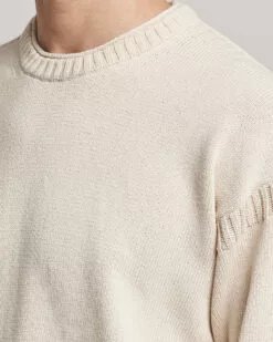 BOSS ORANGE Arcott Knitted Sweater Open White S -Boss Butikk 24063311r 5