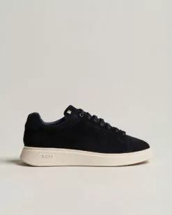 Bulton Suede Sneaker Dark Blue 40
