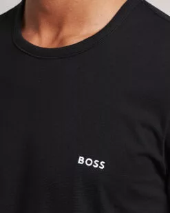 BOSS BLACK 3-Pack Crew Neck T-Shirt Navy/Blue/Black S -Boss Butikk 25070011r 5