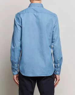 BOSS BLACK Hal Denim Shirt Open Blue 38 - S -Boss Butikk 25074411r 4